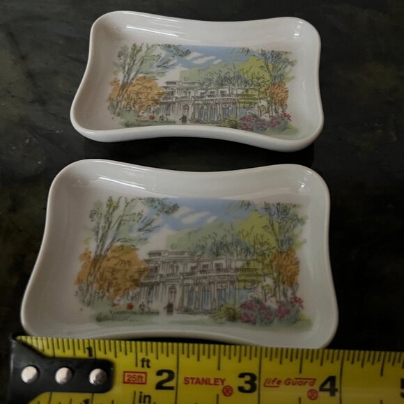 PILLIVUYT | Collectable “Le Pré Catelan” Paris France Dish (Set of 2) - Picture 3 of 4